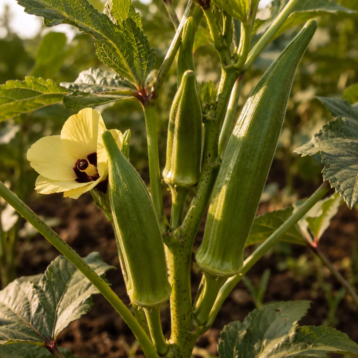 Kalalou — Abelmoschus esculentus